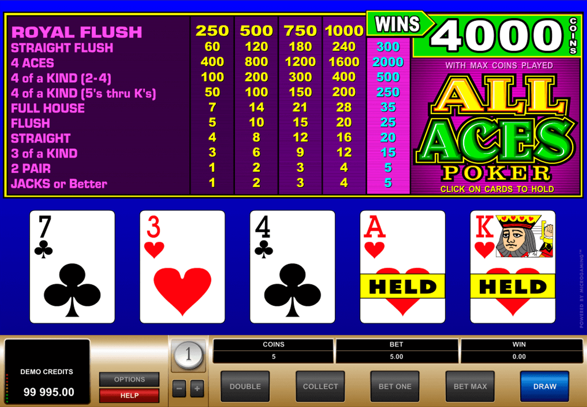 All Aces Poker