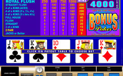 Bonus Poker