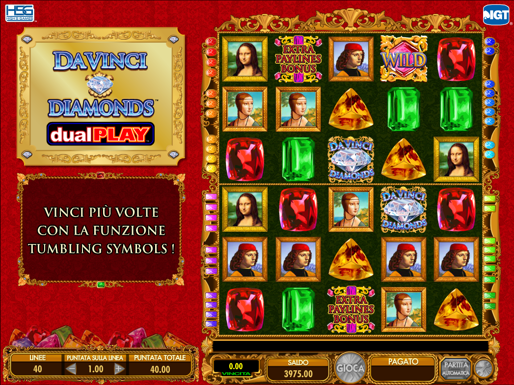 Da Vinci Diamonds Dual Play