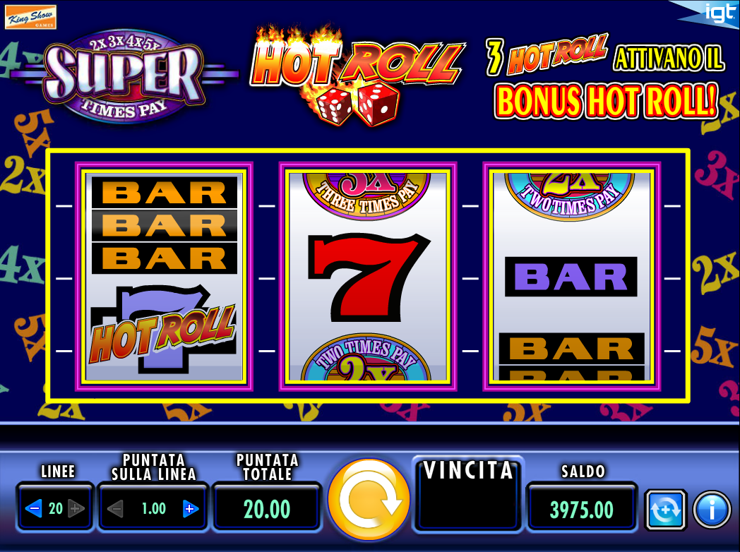 Hot Roll Super Times Pay