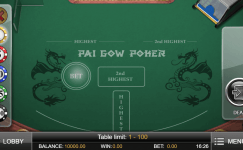 Pai Gow Poker