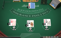 Single deck BlackJack MH