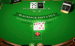 Single Deck Blackjack