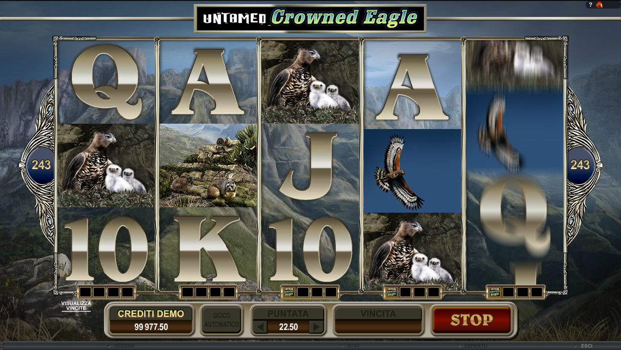 Untamed Crowned Eagle